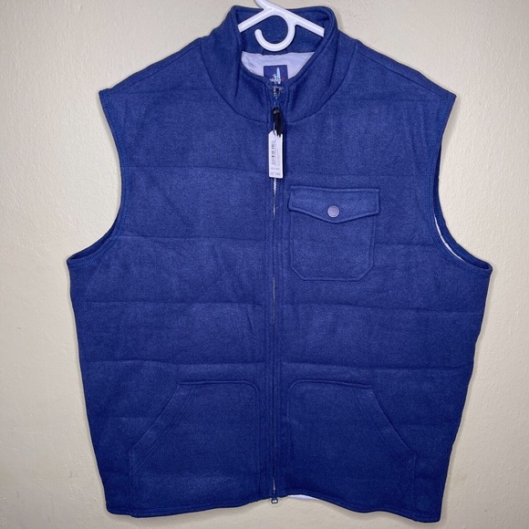 Gilet Coupe-vent Johnnie-O Homme XL - Bleu Marine Zippé - Occasion